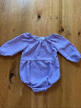 Bailey’s Blossoms Polka Dot Romper